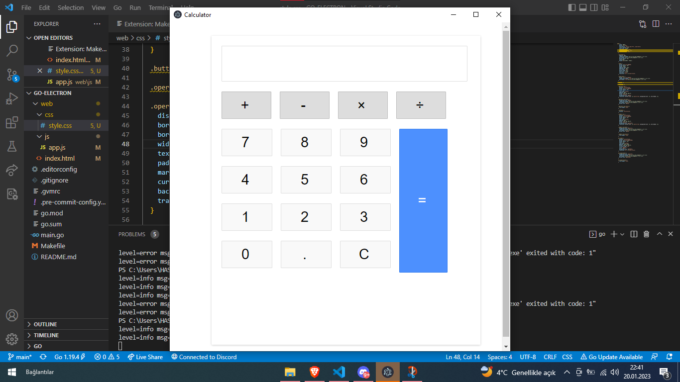 GitHub HasanKilici/goelectroncalculator
