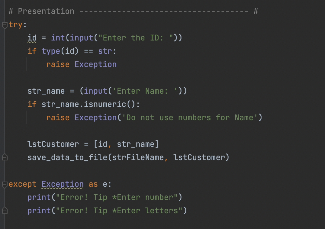 Structured Error Message GitHub - Tfarah22/TFnd100-Mod07