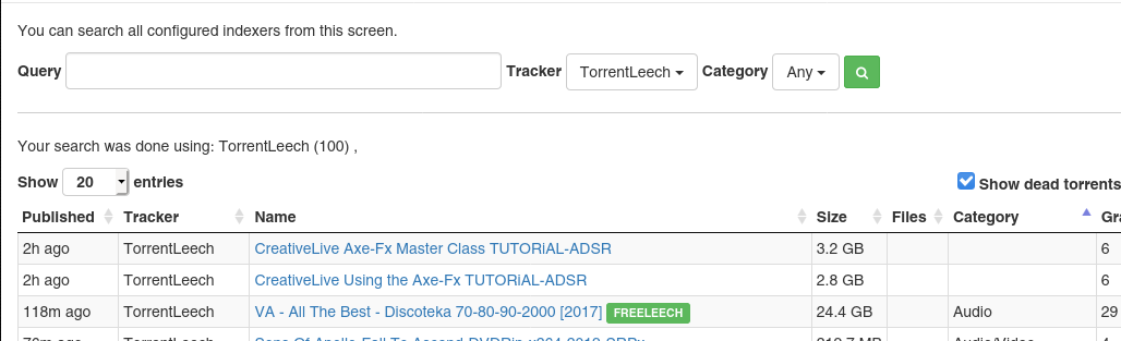 torrentleech: missing categories · Issue #7791 · Jackett/Jackett · GitHub