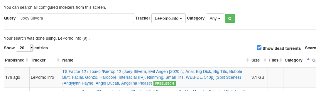 lepornoinfo: missing categories · Issue #10036 · Jackett/Jackett · GitHub