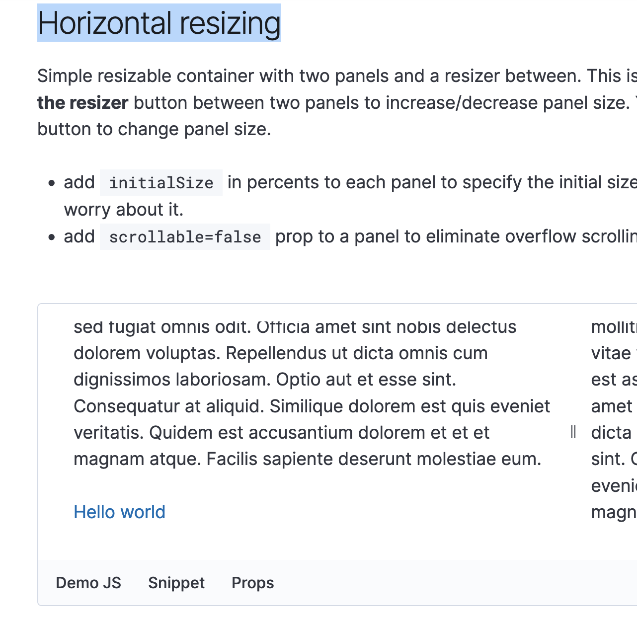 (OUI Docs) Resizable Container · Issue #187 · opensearch-project/oui ...