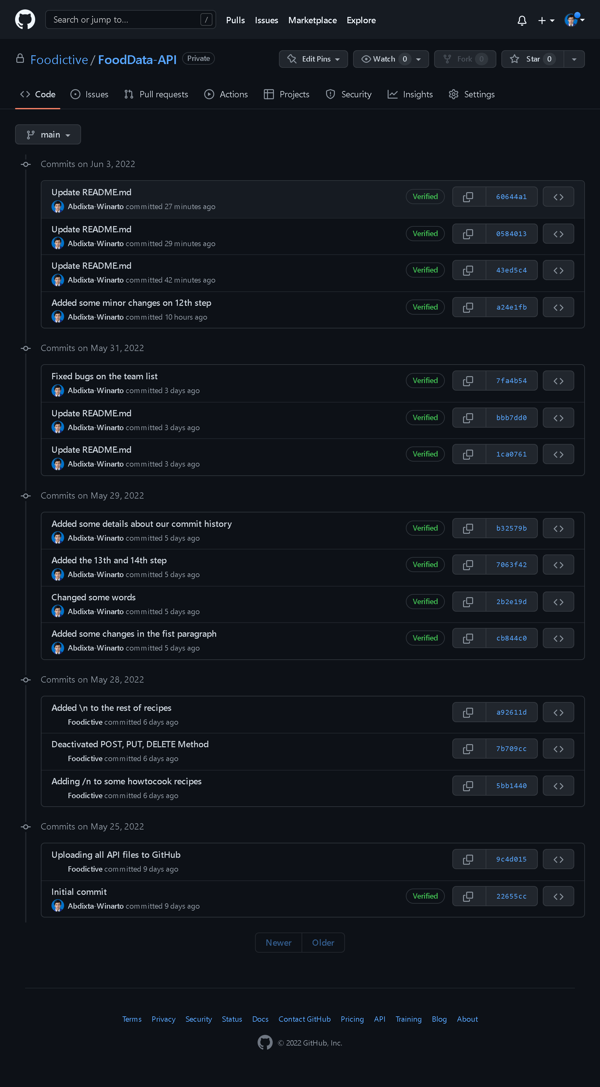 GitHub - Foodictive/Foodictive-API