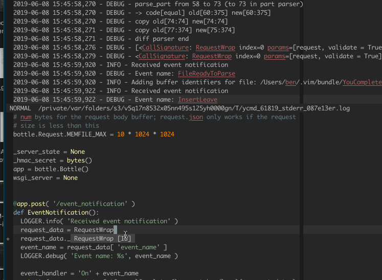 YCM-sig-help-python