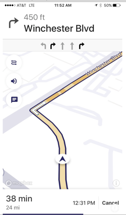 Smarter lane view · Issue #493 · mapbox/mapbox-navigation-ios · GitHub