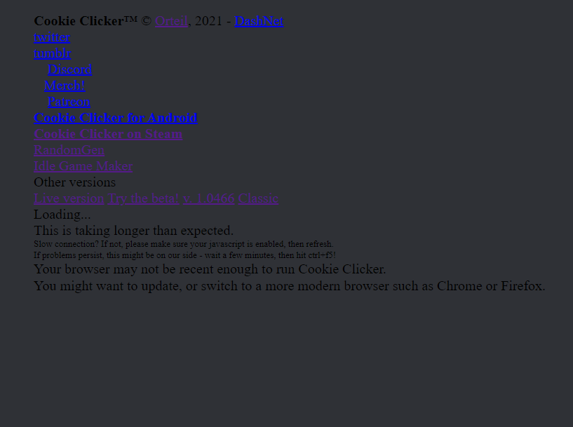 Cookie Clicker · Issue #462 · SHSGames/shsgames.github.io · GitHub