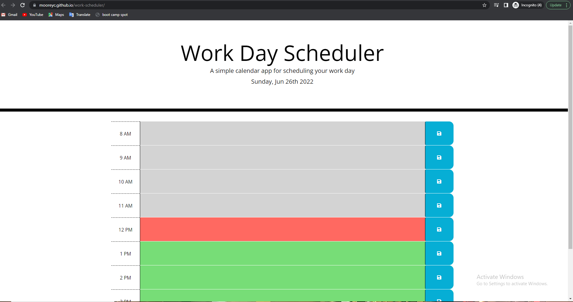 GitHub - mooreyc/work-scheduler