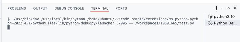 Suppress debug launch command in terminal · Issue #19044 · microsoft ...