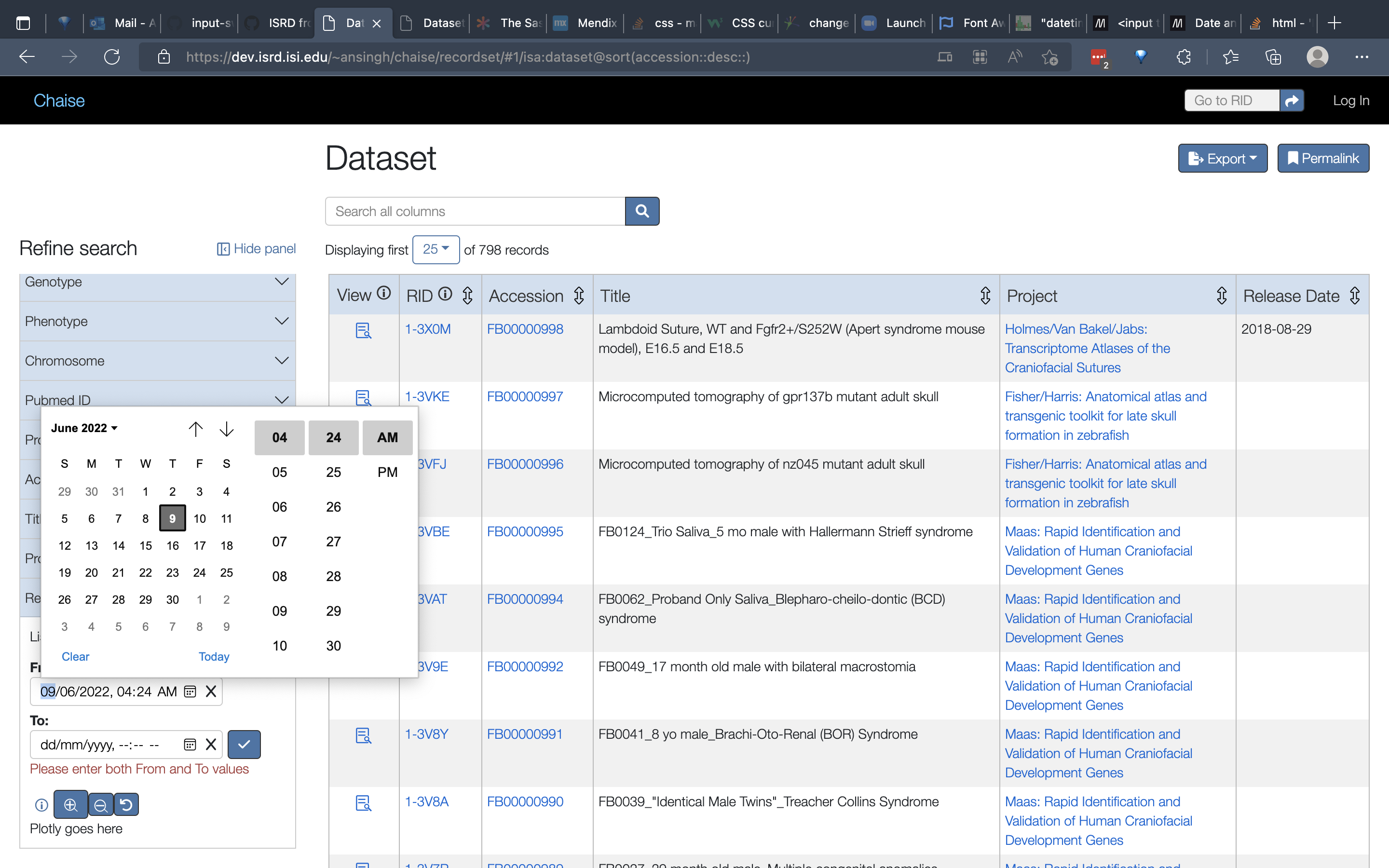 Recordset > Faceting > range inputs > input switch · Issue 2185