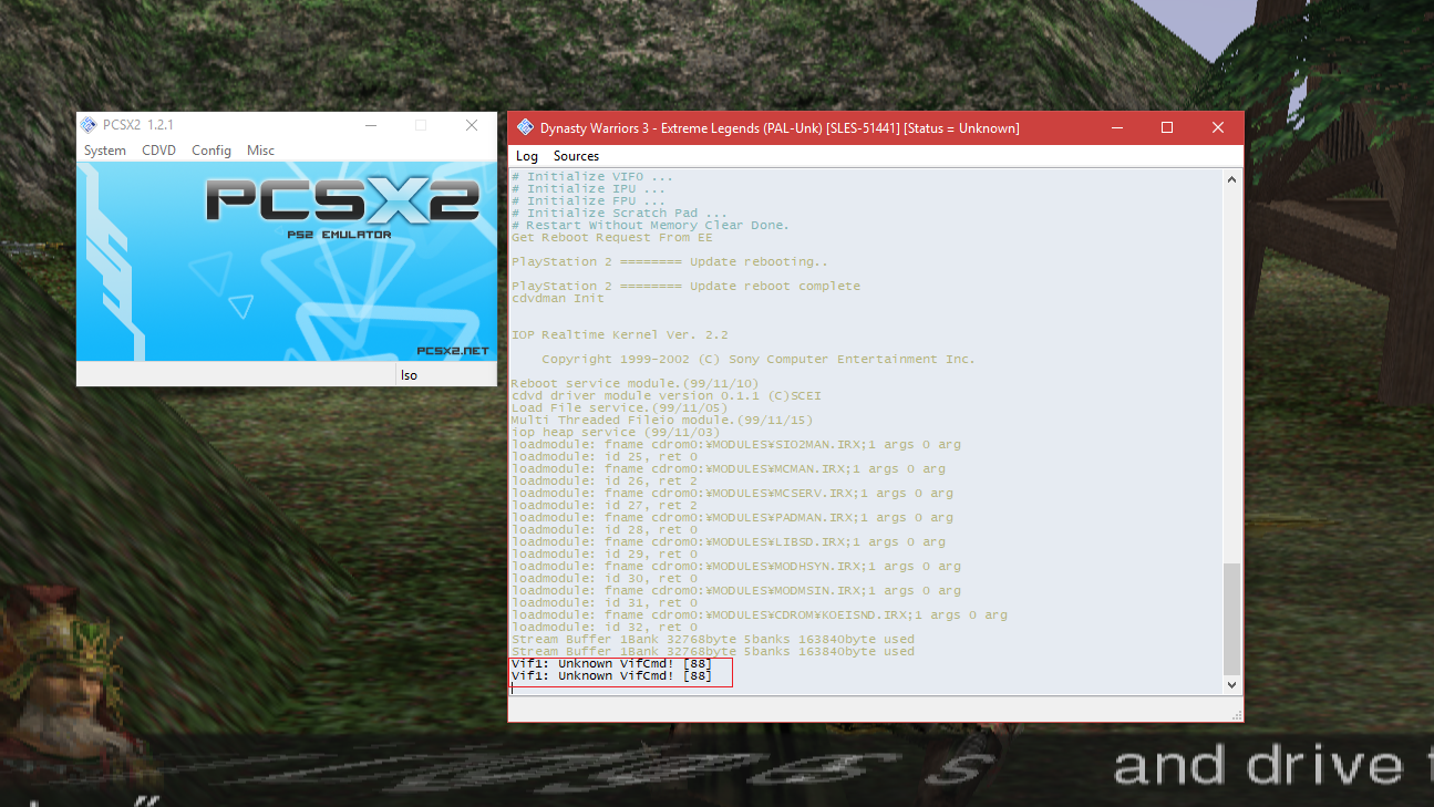 console messages when using death element in 121