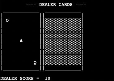 GitHub - funkybeppe/hit-or-stand: A BlackJack game ran in Python ...