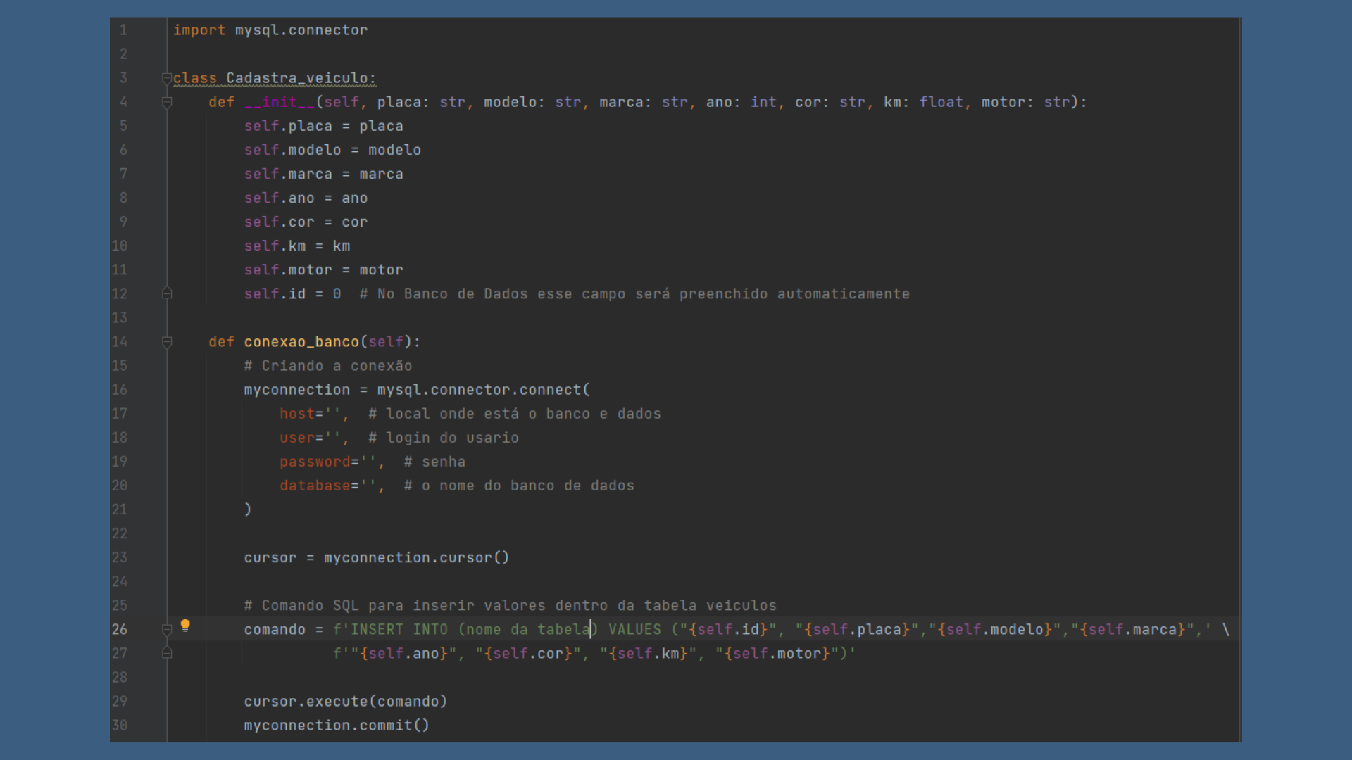GitHub - HenriqueCorsi/Conexao_BancoDados_Mysql: Código que cadastra ...