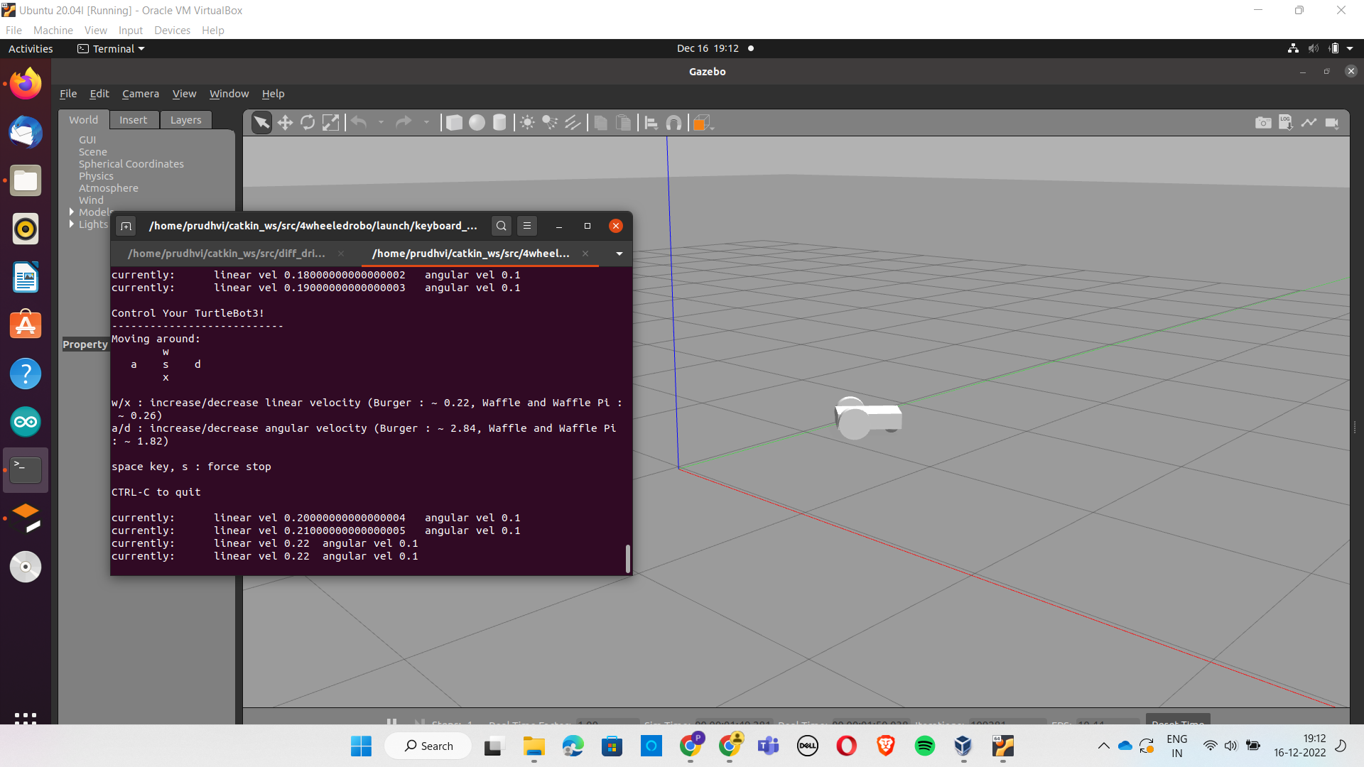 GitHub PrudhviGudla/SolidworksURDFGazeboROS