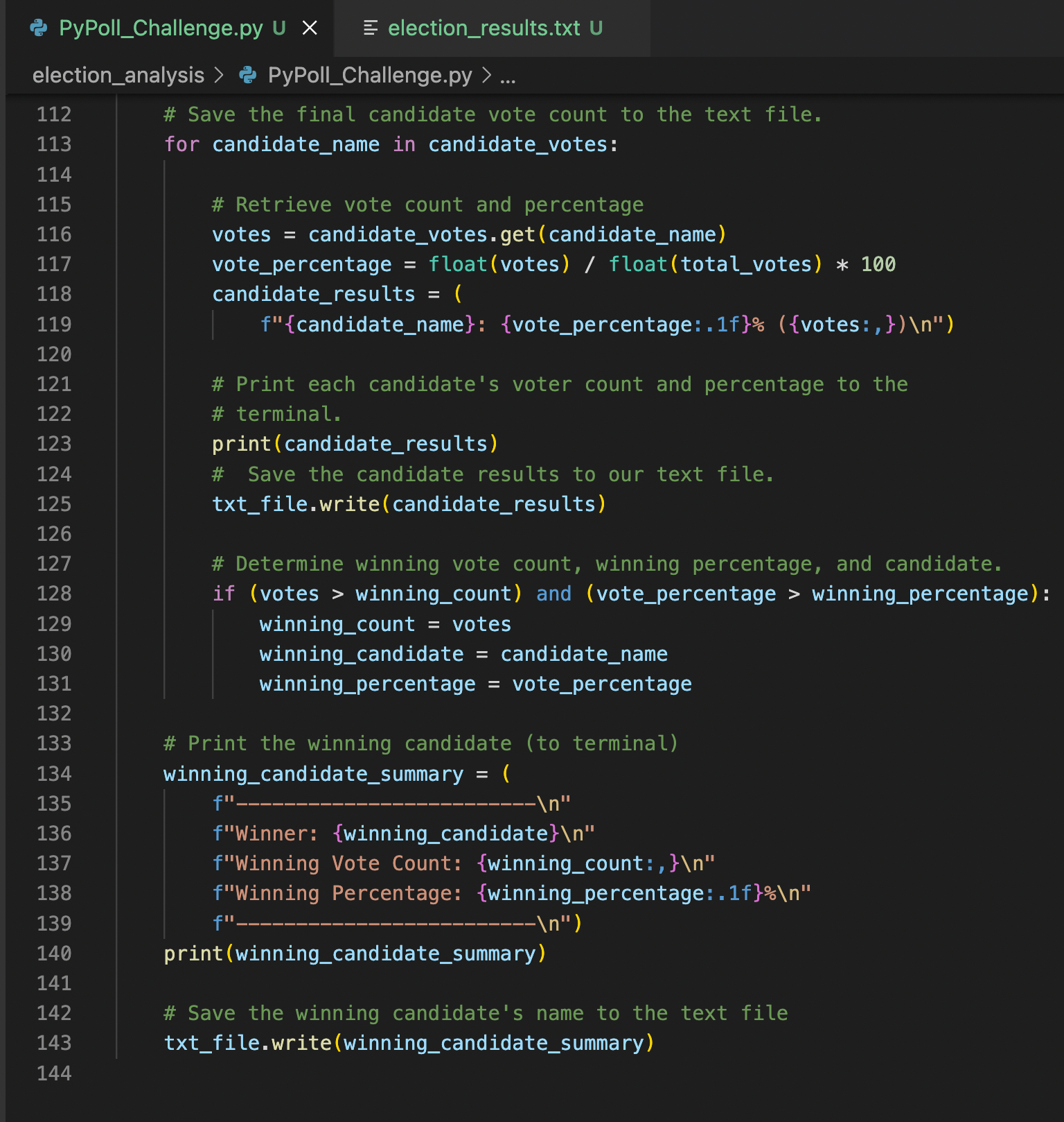 GitHub - ljvince/election_analysis: module 3 challange