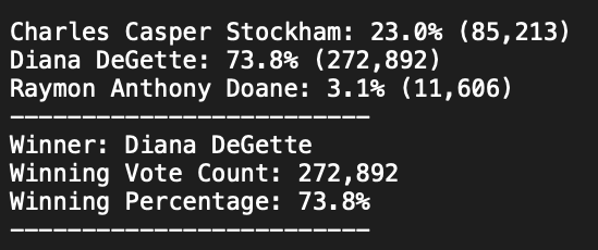 GitHub - ljvince/election_analysis: module 3 challange