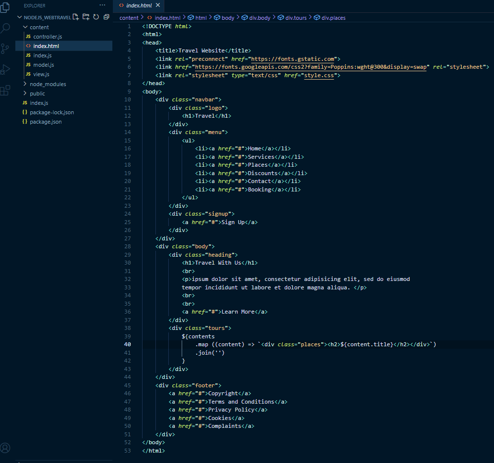GitHub - ArmZaDev/Nodejs_webTravel: This is NodeJS Web Travel which ...