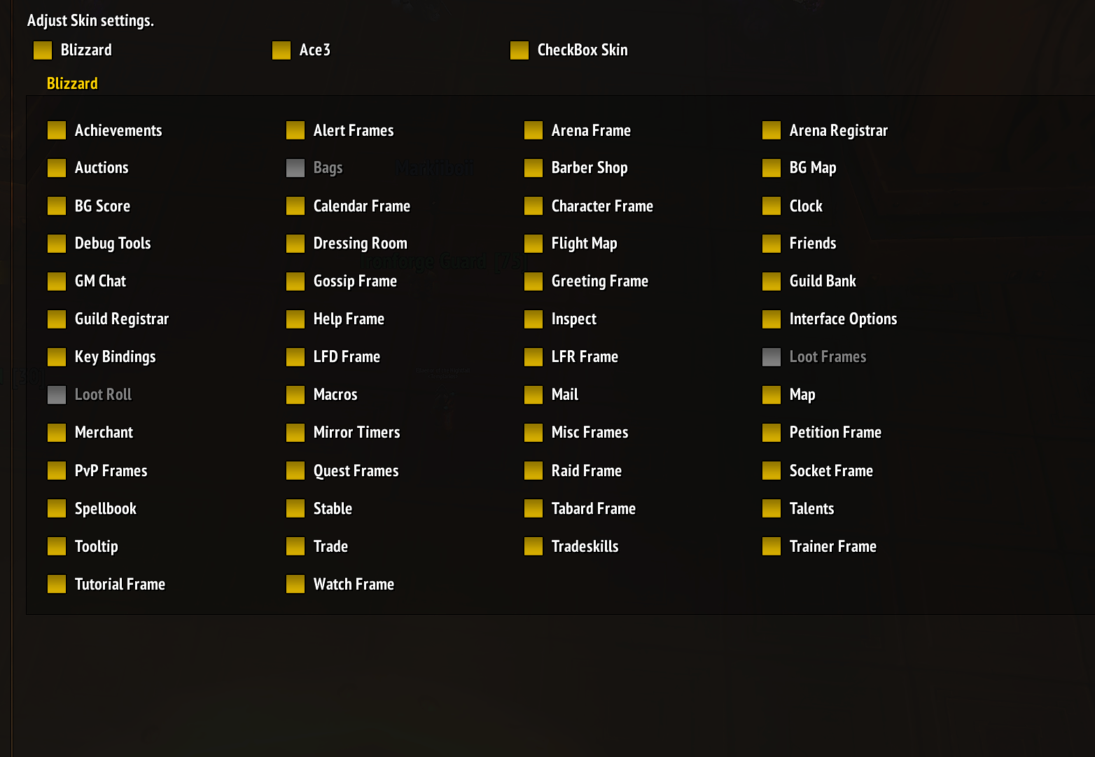 Loot, Loot Roll and Raid_Control toggles not working · Issue 674 · ElvUIWotLK/ElvUI · GitHub