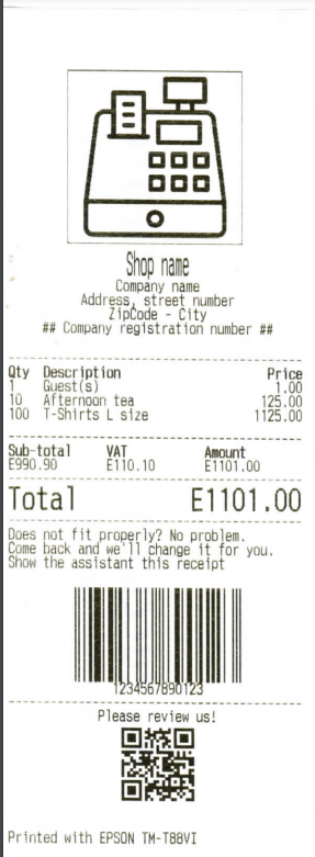 receipt