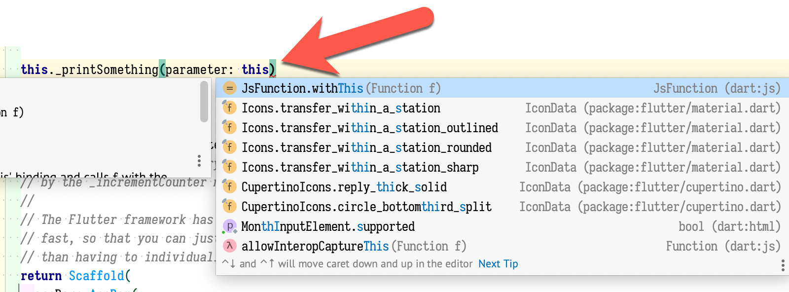 IntelliJ 2020.3: Dart code completion partially bad · Issue #44653 ...