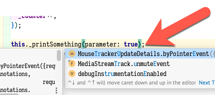 IntelliJ 2020.3: Dart code completion partially bad · Issue #44653 ...