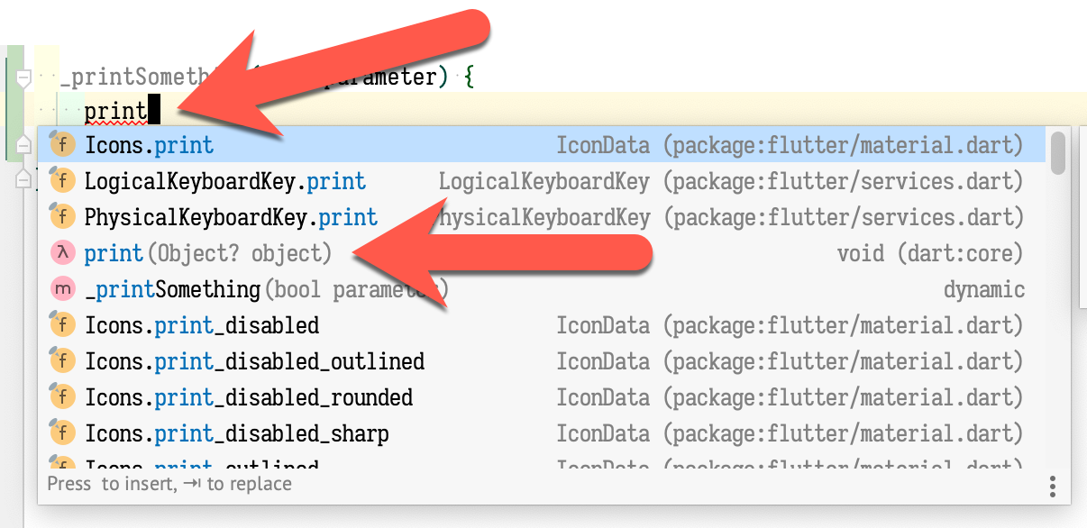IntelliJ 2020.3: Dart code completion partially bad · Issue #44653 ...