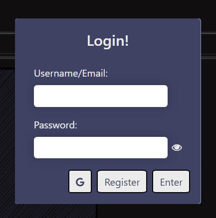 Login Modal