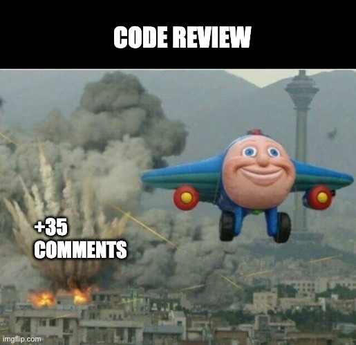 a meme for each code review · GitHub