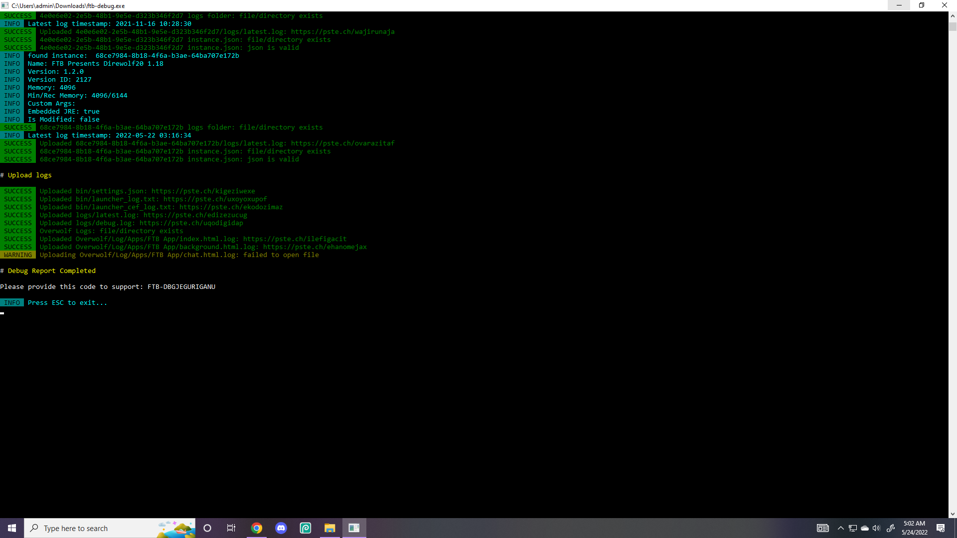 APP will not fully open [Bug]: · Issue #567 · FTBTeam/FTB-App · GitHub