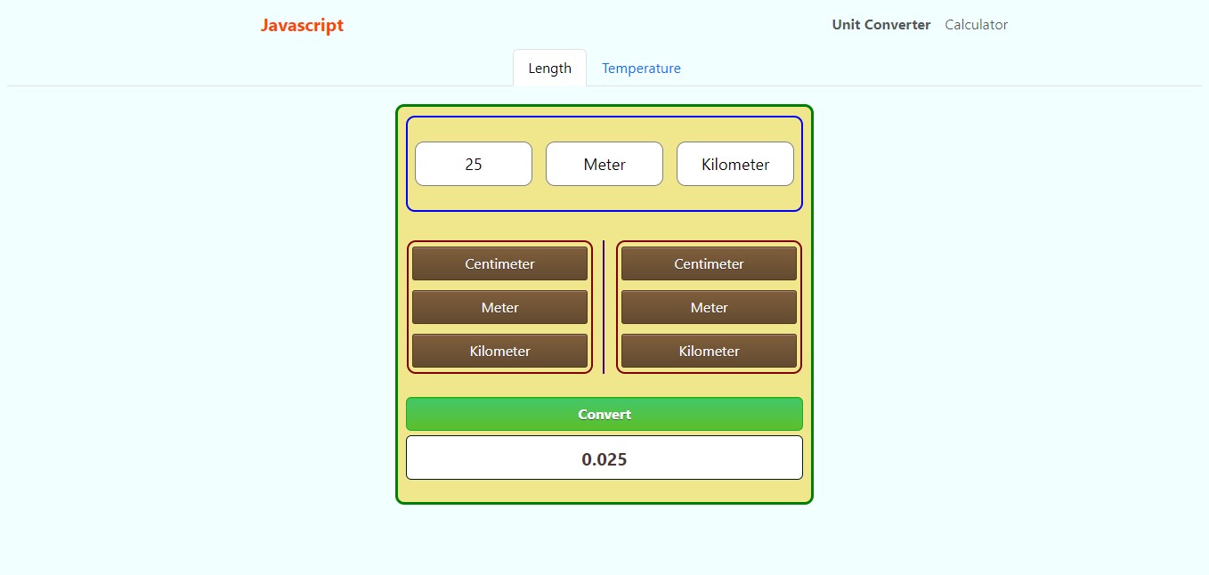 GitHub - Nika-Chinchaladze/Calculator_Unit_Converter_Javascript