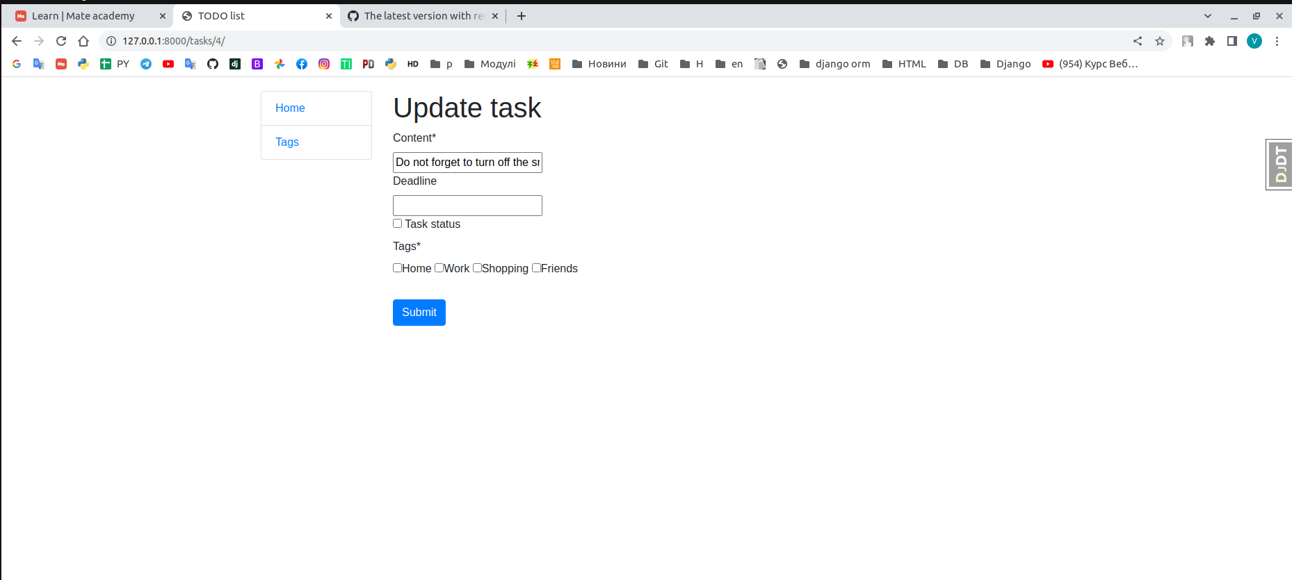 GitHub - Vlad-Peresta/todo_list