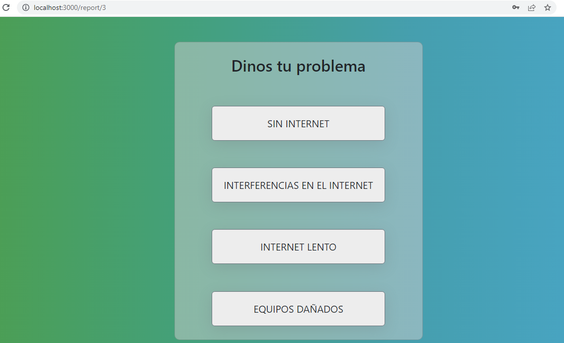 Report A Problem User Interface GitHub - Fix05/Incident-reporting-service-User-interface-: This is a ...