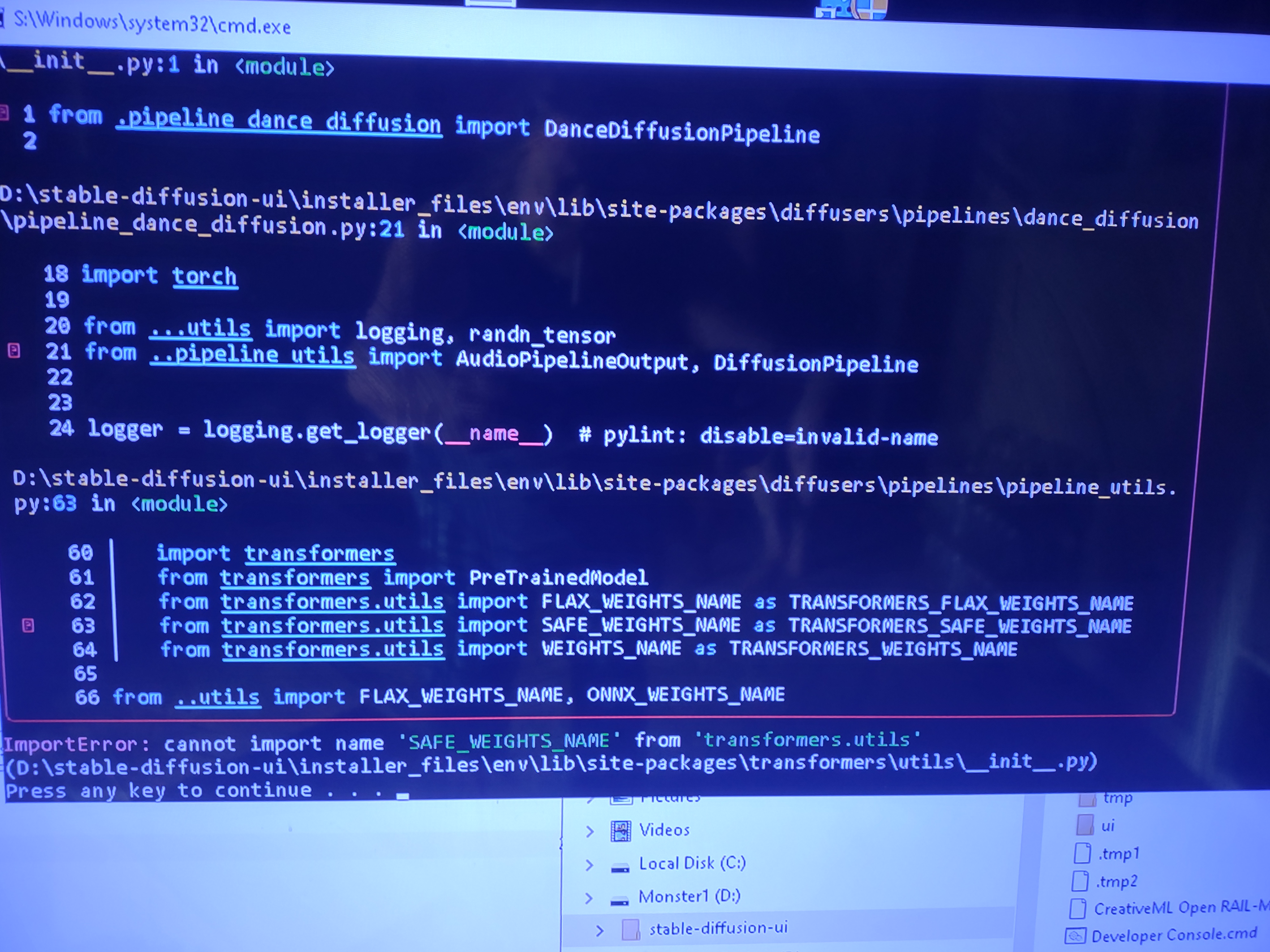 Windows 10 install fails · Issue #915 · easydiffusion/easydiffusion ...