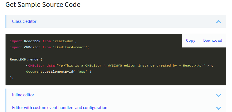 Broken Copy/Download buttons in documentation · Issue #4764 · ckeditor ...