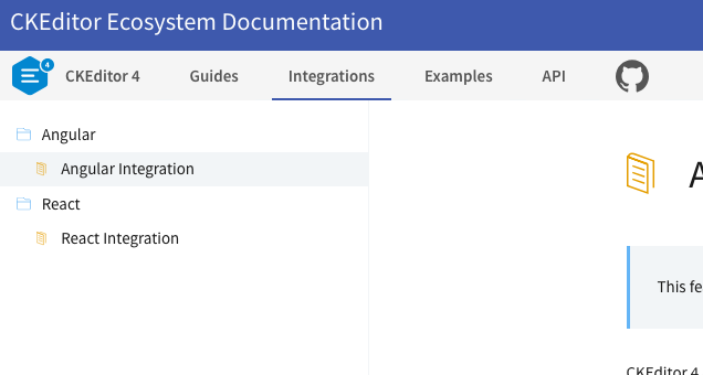 Make integrations more visible · Issue #2990 · ckeditor/ckeditor4 · GitHub
