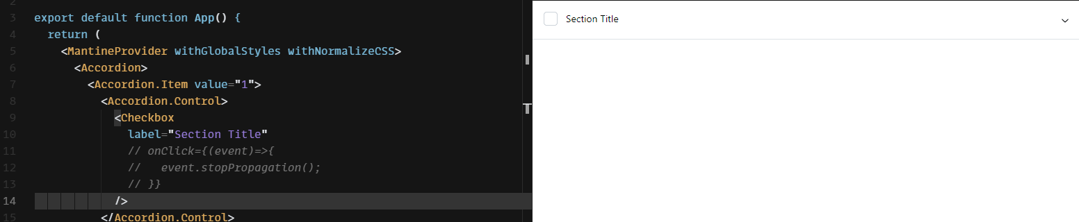 Checkbox input and label different behavior on click handling · Issue ...