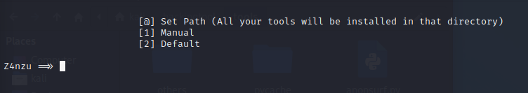 Set Path/Manual/Default Erorr · Issue #246 · Z4nzu/hackingtool · GitHub