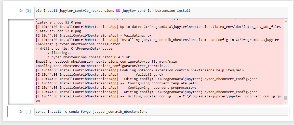 cannot see jupyter nbextension configurator tab · Issue #72
