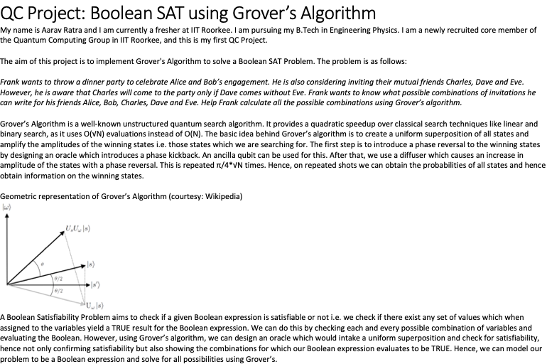 GitHub - aarav-rm8/GroverSat: Open Project from QCG: Solving Boolean ...