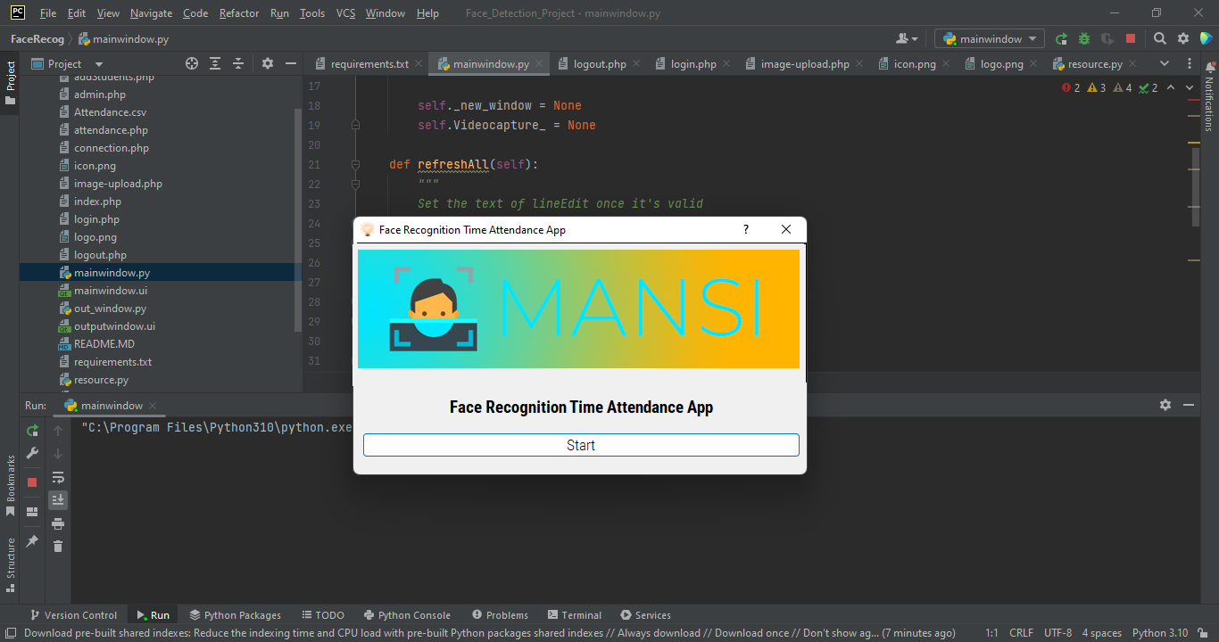 GitHub - im-mansi/Face-Recognition-Project · GitHub