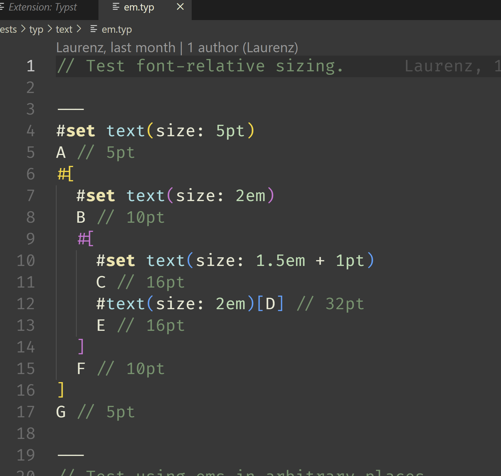 Syntax Highlighting in Visual Studio Code · Issue #163 · typst/typst ...