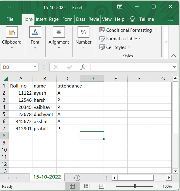 Github Akshat 25 Automated Attendance Tracking Application Using