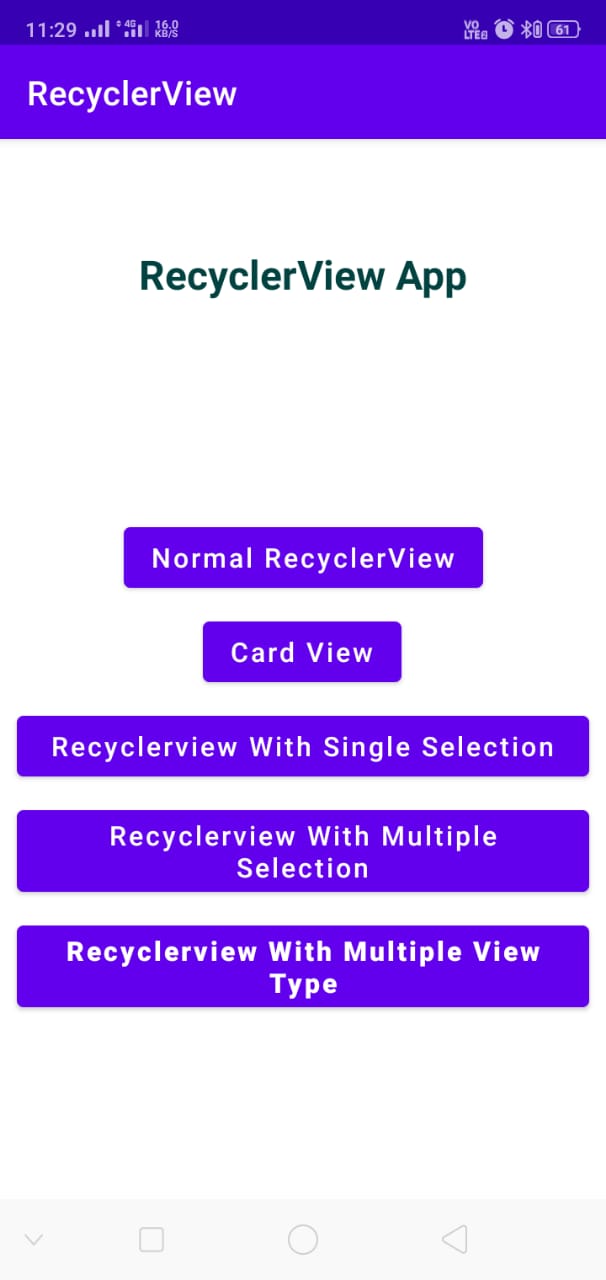 GitHub - shubhamk1020/RecyclerView: Adavance Recycler View