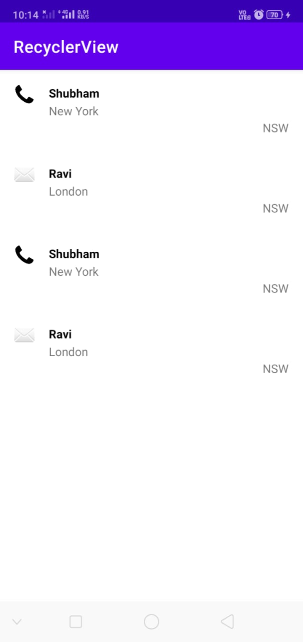 GitHub - shubhamk1020/RecyclerView: Adavance Recycler View