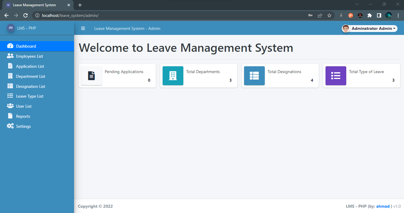 GitHub - amirizalrahmat0799/leave_system: This is leave system ...