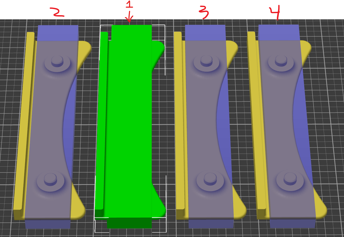 Manual control of changing print order when printing multiple instances ...