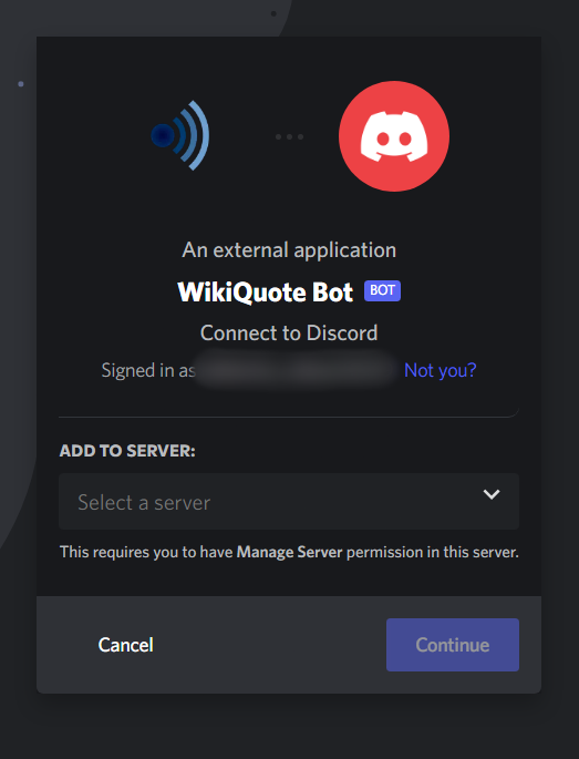 GitHub katherinewilson/wikiquotebotdiscord Bot for the Discord