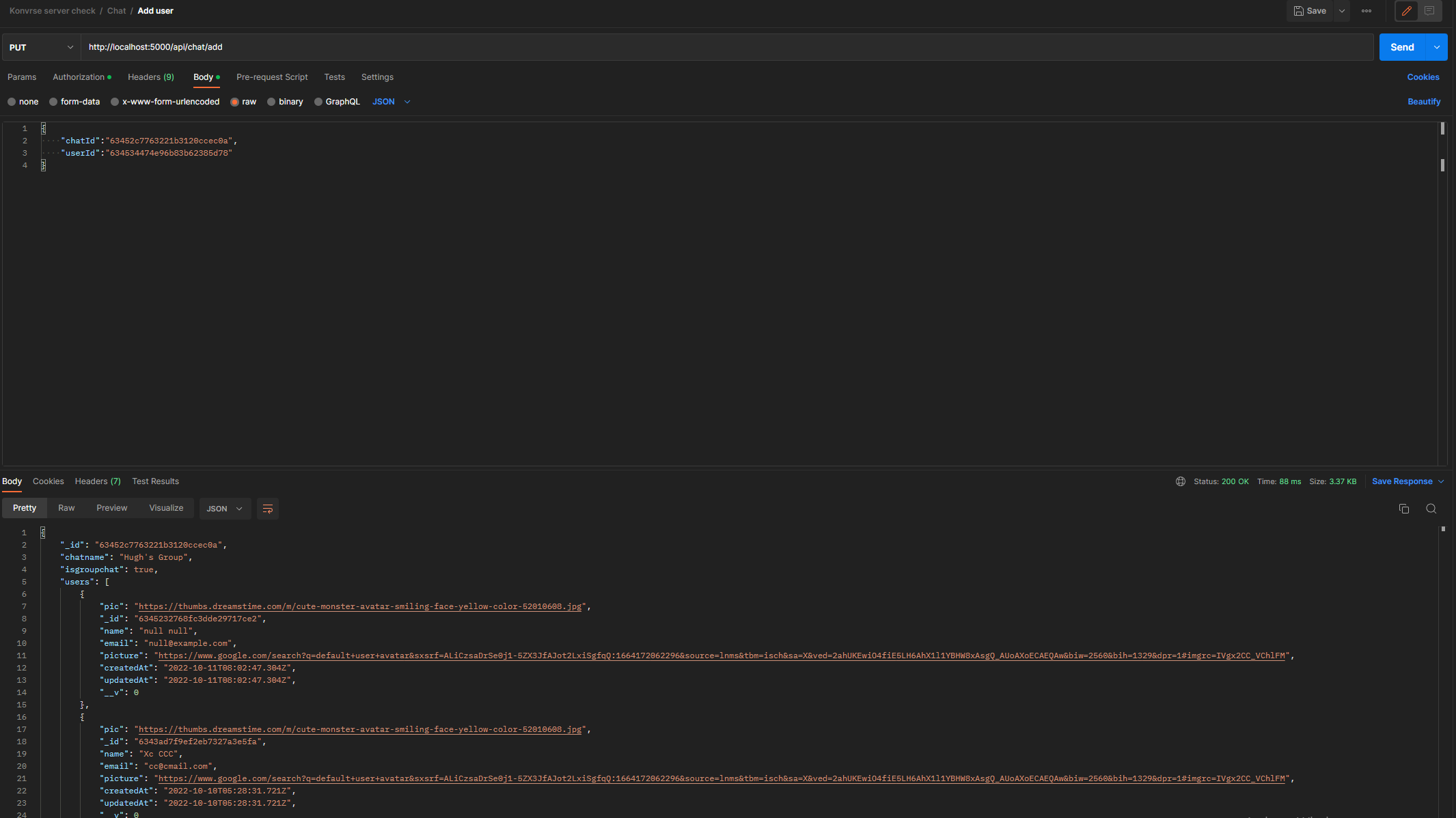 GitHub - hugh1602/MERN: Chat app development