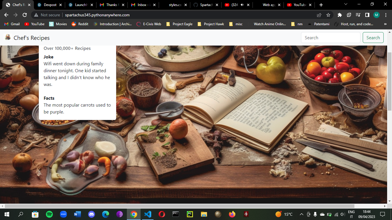 GitHub - Spartachus/Chef-s-Recipes: Try it out