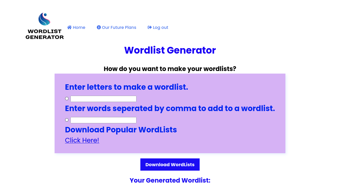 GitHub Dheerajjha451/wordlist.github.io It is Created to Enable