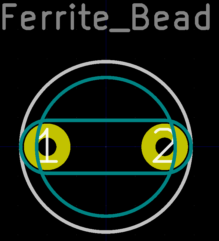 First footprint of a PCB ferrite bead (!1040) · Merge requests · KiCad