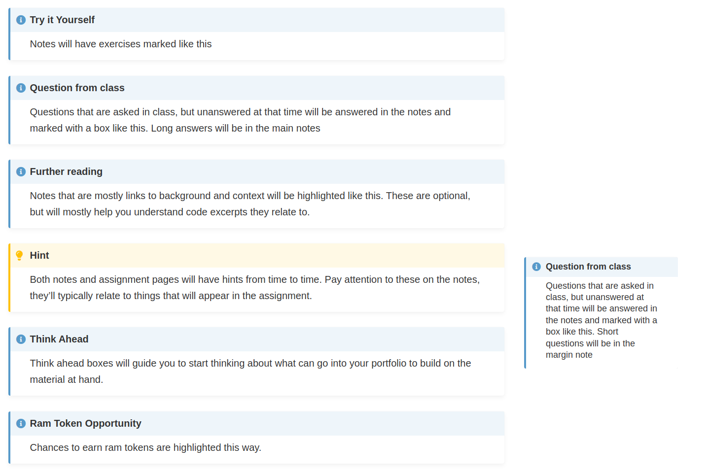 current without default css
